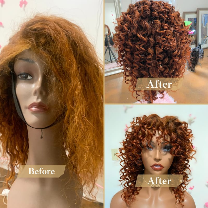 Wig Spa-Before and After