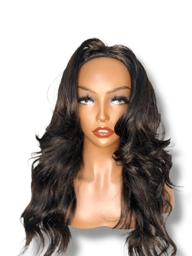 Half Wig Flip Over | Tiffani - Image 4