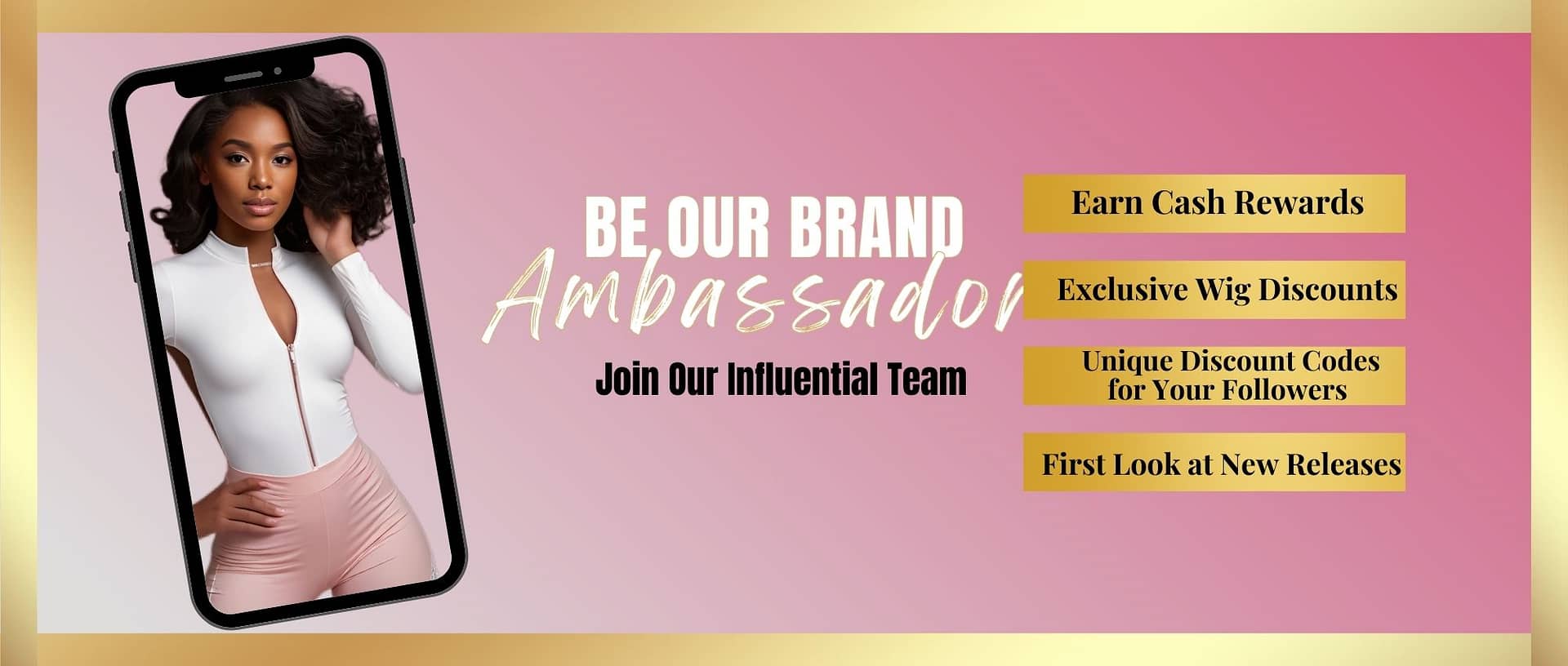 Brand Ambassador Banner