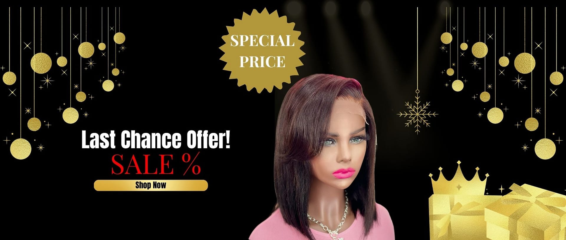 Victoria Wig Sales Banner