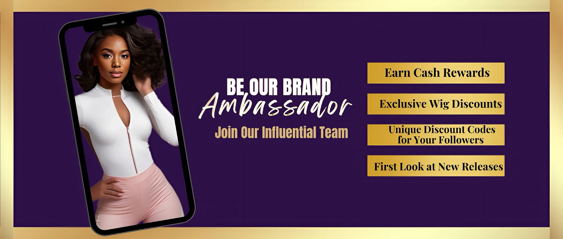 Brand Ambassador Banner